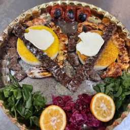 سینی ویژه دو نفره گیلاس